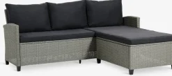 ONDRUPSofá de exterior con chaise longue ONDRUP 3 plazas gris