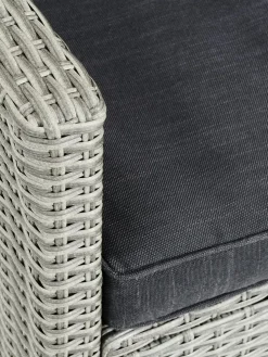 ONDRUPSofá de exterior con chaise longue ONDRUP 3 plazas gris