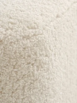 OREBOPuf OREBO 84x45 felpa blanco crudo