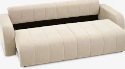 ORMSLEVSofá cama ORMSLEV 3 plazas tela beis