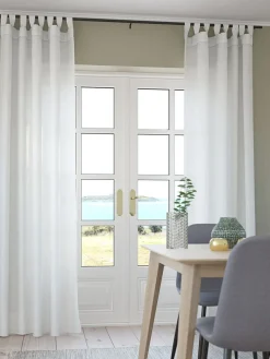 ORUSTCortina ORUST 1x140x300 blanco crudo