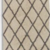 PENGEURTAlfombra PENGEURT 70x160 blanco crudo/gris