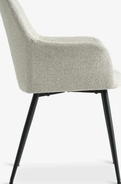 PURHUSSilla de comedor PURHUS blanco crudo/negro