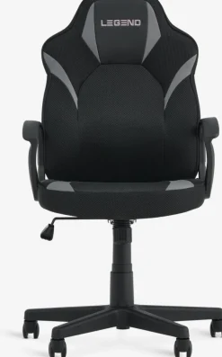 RANDRUPSilla gaming RANDRUP polipiel negro/malla
