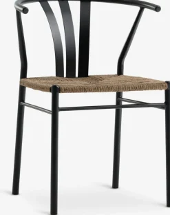 RANGSTRUP + TAGMARKMesa RANGSTRUP Ø110 natural/negro + 4 sillas TAGMARK