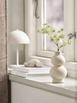 REGNVALDJarrón REGNVALD Ø8xA16cm blanco