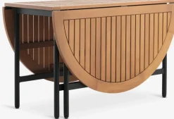 RENA + NANNESTADMesa RENA L54/175 madera dura + 4 sillas NANNESTAD