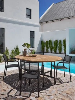 RENAMesa de jardín RENA A121xL59/175 madera dura
