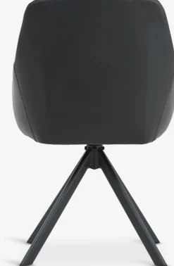 ROSTRUPSilla de comedor ROSTRUP giratoria negro