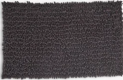 ROSVIKPLUSAlfombrilla de baño ROSVIK 50x80cm chenilla antracita
