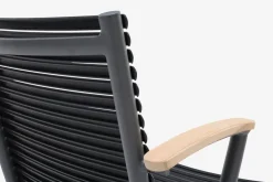 SADBJERGSilla apilable SADBJERG negro