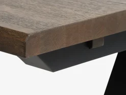 SANDBYMesa de comedor SANDBY 100x160 roble oscuro