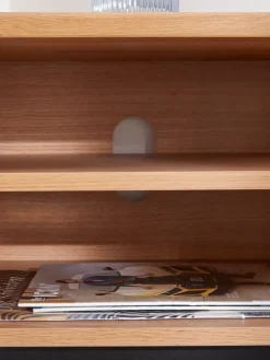 SANDBYMueble TV SANDBY 2 puertas roble natural/negro