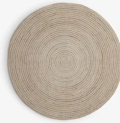 SANDELTREAlfombra SANDELTRE Ø120 natural/gris