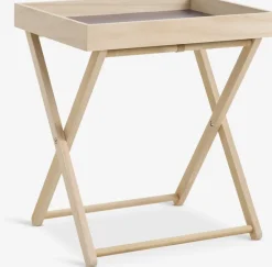 SERUPMesa auxiliar SERUP 40x52 natural/verde manzana/uva empolvad