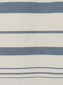 SILJEGOLDJuego funda nórdica hilo teñido SILJE 155x220 azul marino