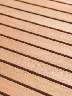 SIRDAL + HAMRAMesa SIRDAL L149 + 4 sillas HAMRA madera dura