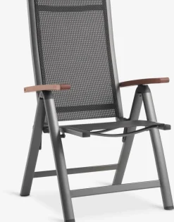 SIRDAL + SIRDALMesa SIRDAL L149 madera dura + 4 sillas SIRDAL gris