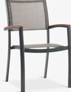 SIRDAL + SIRDALMesa SIRDAL L149 madera dura + 4 sillas SIRDAL gris