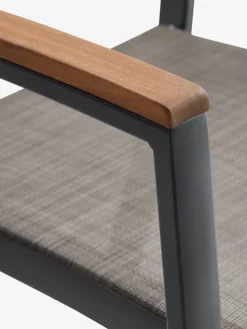 SIRDAL + SIRDALMesa SIRDAL L149 madera dura + 4 sillas SIRDAL gris
