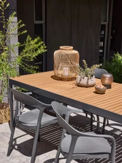 SIRDALMesa de jardín SIRDAL A91xL211 madera dura