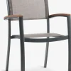 SIRDALSilla apilable SIRDAL gris