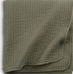 SIVBLOMManta acolchada SIVBLOM 130x180 verde oscuro