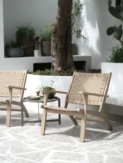 SKARASillón de exterior de jardín SKARA madera dura