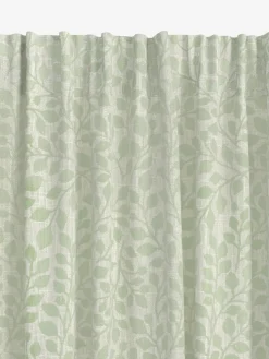 SKASENCortina SKASEN 1x140x300 hojas verde empolvado