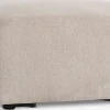 SKEJBYMódulo de sofá SKEJBY chaise longue/puf tela beis