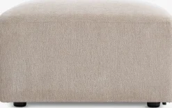 SKEJBYMódulo de sofá SKEJBY chaise longue/puf tela beis