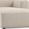 SKEJBYMódulo de sofá SKEJBY chaise longue derecha tela beis