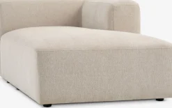 SKEJBYMódulo de sofá SKEJBY chaise longue derecha tela beis