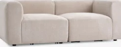 SKEJBYSofá modular SKEJBY 2 plazas tela beis