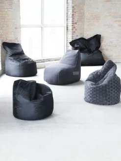 SNEKKERSTENSillón puf SNEKKERSTEN 60x90x60 gris