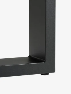 SONNERUP + INGSTRUPMesa SONNERUP L215 gris + 4 sillas INGSTRUP negro