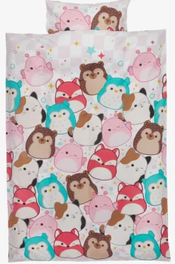SQUISHMALLOWSJuego funda nórdica SQUISHMALLOWS 155x220 rosa