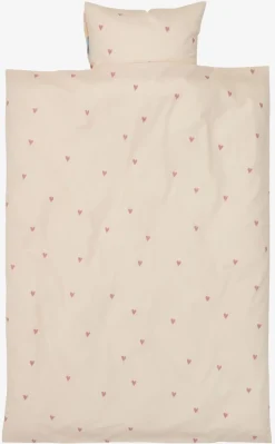 STEFFIPLUSJuego funda nórdica para cuna STEFFI 100x140 rosa