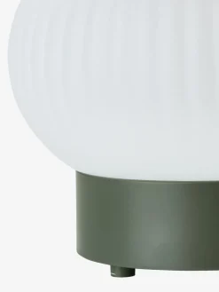 STORFUGLLámpara de mesa recargable STORFUGL Ø15xA10cm verde oscuro