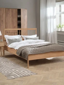STUBBERUPEstructura cama STUBBERUP 140x200 roble natural