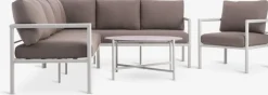 TAERNABYConjunto muebles jardín TAERNABY 7 plazas beis