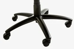 TAMDRUPSilla de oficina TAMDRUP espuma viscoelástica polipiel negro