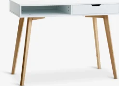 TAMHOLTEscritorio TAMHOLT 50x100 blanco/natural
