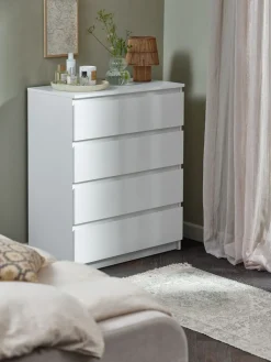 TANGECómoda TANGE 4 cajones blanco