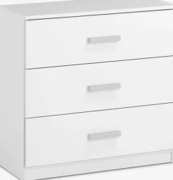 TAPDRUPCómoda TAPDRUP 3 cajones blanco