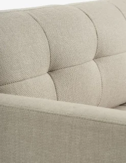TEGLHUSESofá cama con chaise longue TEGLHUSE tela beis