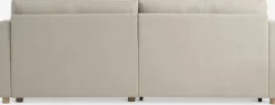 TEGLHUSESofá cama con chaise longue TEGLHUSE tela beis