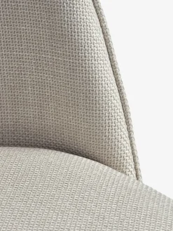 THORUPSilla de comedor THORUP tela beis/color roble natural