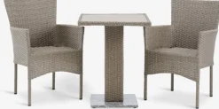 THY + AIDTMesa THY L60 + 2 sillas AIDT natural