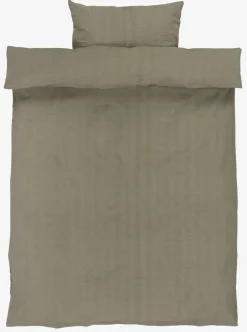 TINNEPLUSJuego funda nórdica sirsaca TINNE 155x220 verde empolvado